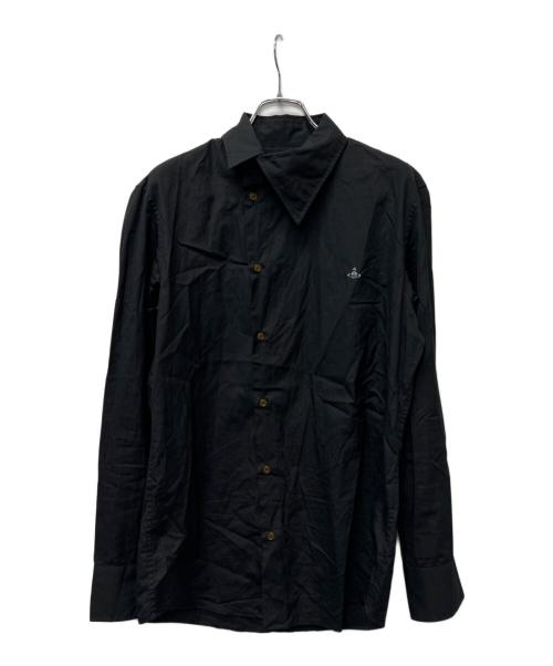 Vivienne Westwood man（ヴィヴィアン ウェストウッド マン）Vivienne Westwood man (ヴィヴィアン ウェストウッド マン) 長袖シャツ ブラック サイズ:５０の古着・服飾アイテム