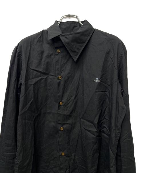 Vivienne Westwood man（ヴィヴィアン ウェストウッド マン）Vivienne Westwood man (ヴィヴィアン ウェストウッド マン) 長袖シャツ ブラック サイズ:５０の古着・服飾アイテム