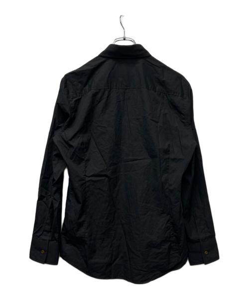 Vivienne Westwood man（ヴィヴィアン ウェストウッド マン）Vivienne Westwood man (ヴィヴィアン ウェストウッド マン) 長袖シャツ ブラック サイズ:５０の古着・服飾アイテム