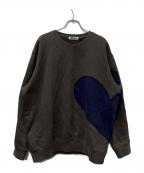 NKNITンニット）の古着「pattern pullover sweat」｜グレー