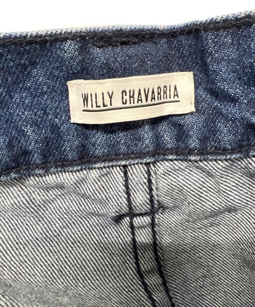 WILLY CHAVARRIA（ウィリーチャバリア）WILLY CHAVARRIA (ウィリーチャバリア) デニムパンツ ブルー サイズ:Ｓの古着・服飾アイテム