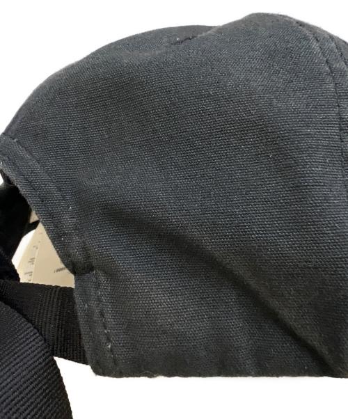 STONE ISLAND（ストーンアイランド）STONE ISLAND (ストーンアイランド) ベースボールキャップ ブラックの古着・服飾アイテム