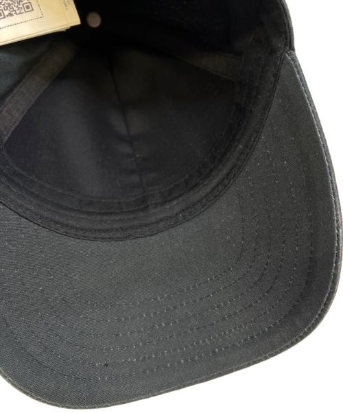 STONE ISLAND（ストーンアイランド）STONE ISLAND (ストーンアイランド) ベースボールキャップ ブラックの古着・服飾アイテム