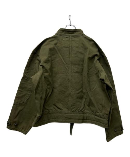 Maden Workwear（メイデンワークウェアー）Maden Workwear (メイデンワークウェアー) モーターサイクルジャケット カーキ サイズ:XXXLの古着・服飾アイテム