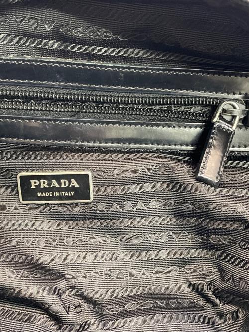 PRADA（プラダ）PRADA (プラダ) ミニボストンバッグ ブラックの古着・服飾アイテム