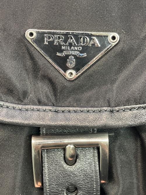 PRADA（プラダ）PRADA (プラダ) ナイロンリュック ブラックの古着・服飾アイテム