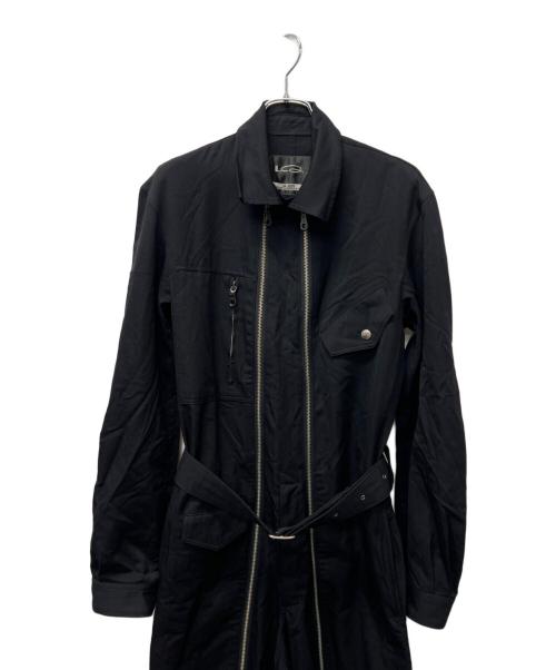 LQ...MEN（エルキューメン）LQ...MEN (エルキューメン) オールインワン ブラック サイズ:Mの古着・服飾アイテム