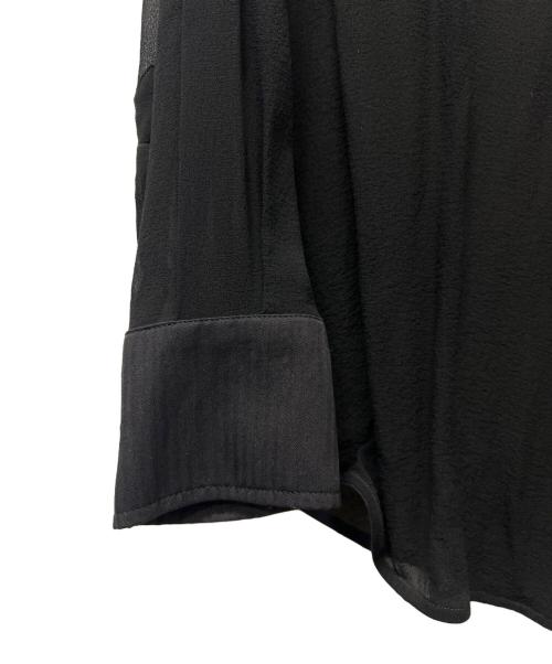 VALENTINO（ヴァレンティノ）VALENTINO (ヴァレンティノ) 長袖ブラウス ブラック サイズ:４０の古着・服飾アイテム