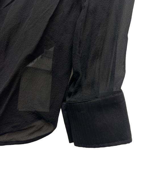 VALENTINO（ヴァレンティノ）VALENTINO (ヴァレンティノ) 長袖ブラウス ブラック サイズ:４０の古着・服飾アイテム