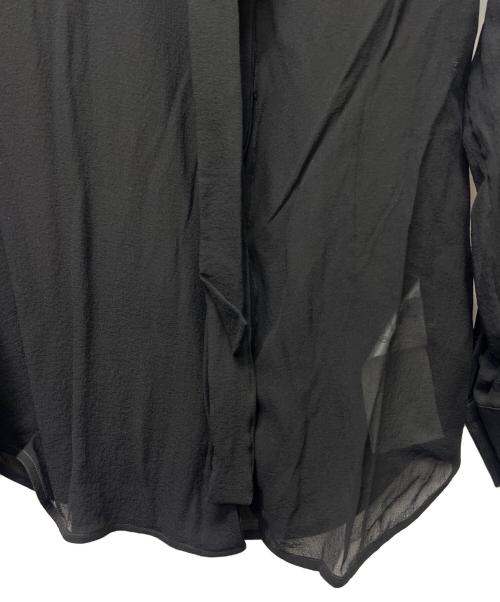 VALENTINO（ヴァレンティノ）VALENTINO (ヴァレンティノ) 長袖ブラウス ブラック サイズ:４０の古着・服飾アイテム