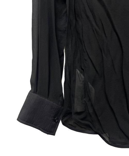 VALENTINO（ヴァレンティノ）VALENTINO (ヴァレンティノ) 長袖ブラウス ブラック サイズ:４０の古着・服飾アイテム