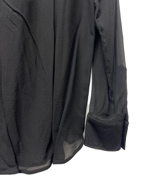 VALENTINO（ヴァレンティノ）VALENTINO (ヴァレンティノ) 長袖ブラウス ブラック サイズ:４０の古着・服飾アイテム