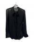 VALENTINO（ヴァレンティノ）の古着「長袖ブラウス」｜ブラック