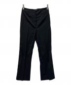 PRADAプラダ）の古着「ウールパンツ」｜ブラック