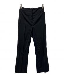 PRADA（プラダ）の古着「ウールパンツ」｜ブラック