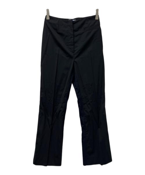 PRADA（プラダ）PRADA (プラダ) ウールパンツ ブラック サイズ:３６の古着・服飾アイテム