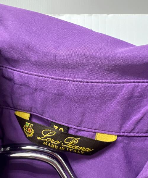 LORO PIANA（ロロピアーナ）LORO PIANA (ロロピアーナ) ノースリーブブラウス パープル サイズ:３８の古着・服飾アイテム