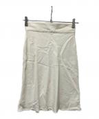 VALENTINOヴァレンティノ）の古着「ミディスカート」｜ホワイト