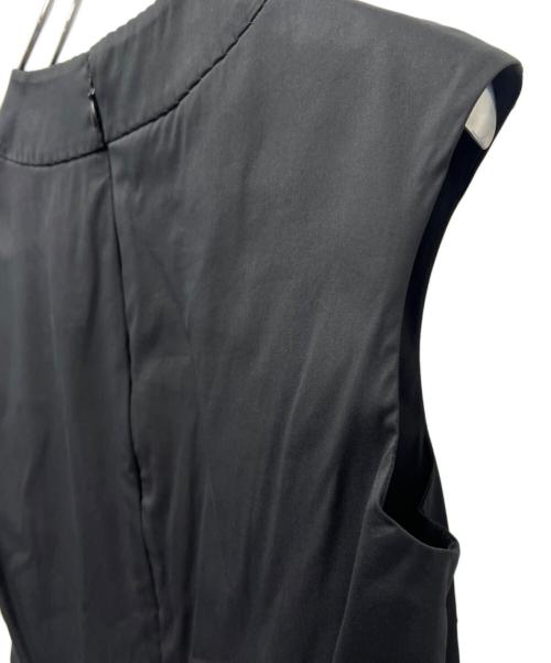 PRADA（プラダ）PRADA (プラダ) ノースリーブブラウス ブラック サイズ:３８の古着・服飾アイテム