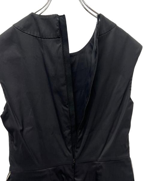 PRADA（プラダ）PRADA (プラダ) ノースリーブブラウス ブラック サイズ:３８の古着・服飾アイテム