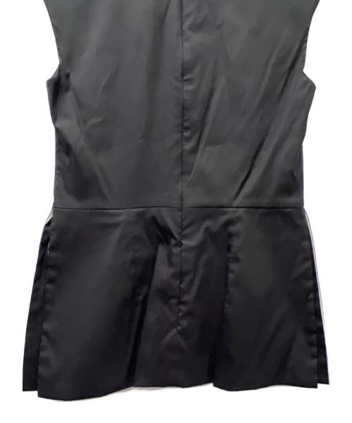 PRADA（プラダ）PRADA (プラダ) ノースリーブブラウス ブラック サイズ:３８の古着・服飾アイテム