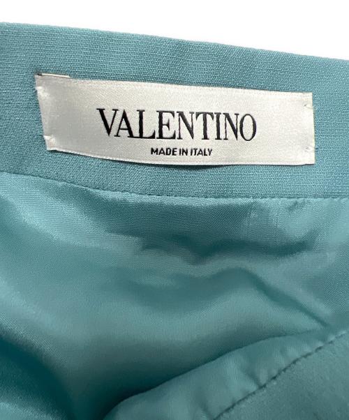 VALENTINO（ヴァレンティノ）VALENTINO (ヴァレンティノ) ミニスカート スカイブルー サイズ:38の古着・服飾アイテム