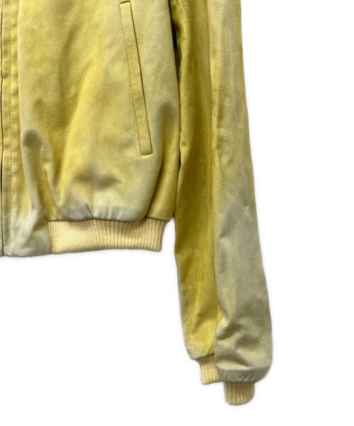 DRAWER（ドゥロワー）DRAWER (ドゥロワー) ジップブルゾン イエロー サイズ:36の古着・服飾アイテム