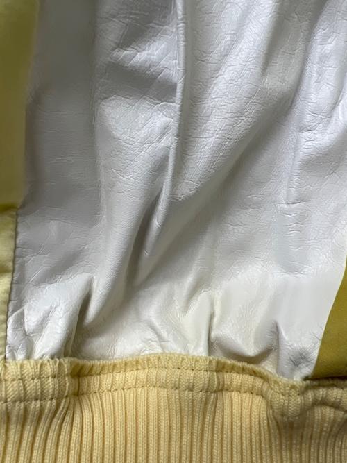 DRAWER（ドゥロワー）DRAWER (ドゥロワー) ジップブルゾン イエロー サイズ:36の古着・服飾アイテム