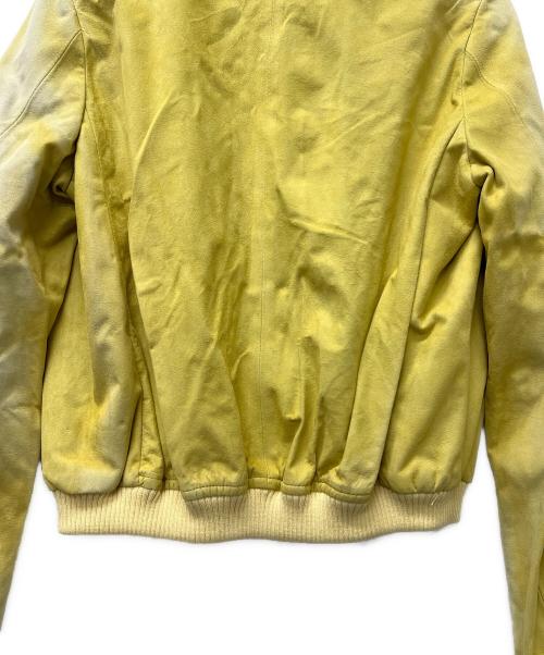 DRAWER（ドゥロワー）DRAWER (ドゥロワー) ジップブルゾン イエロー サイズ:36の古着・服飾アイテム