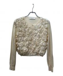 VALENTINO（ヴァレンティノ）の古着「薄手カーディガン」｜ベージュ