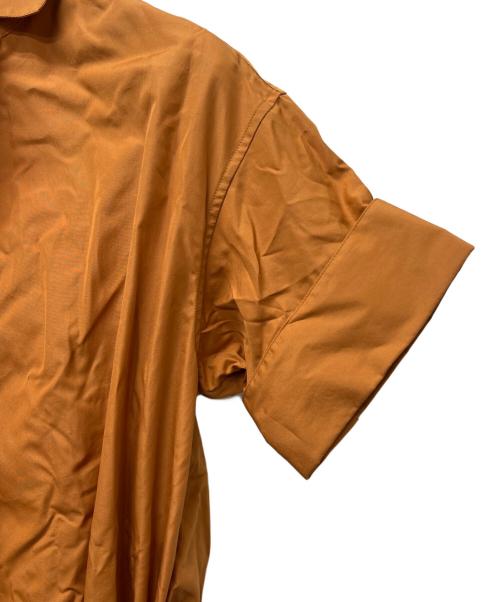 LORO PIANA（ロロピアーナ）LORO PIANA (ロロピアーナ) 半袖ワンピース オレンジ サイズ:３８の古着・服飾アイテム