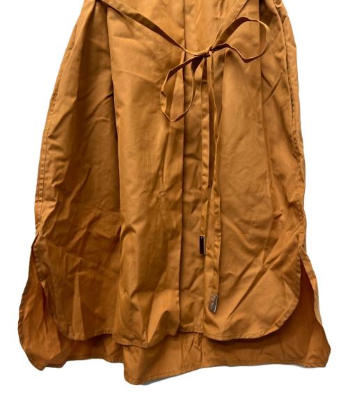 LORO PIANA（ロロピアーナ）LORO PIANA (ロロピアーナ) 半袖ワンピース オレンジ サイズ:３８の古着・服飾アイテム