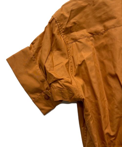 LORO PIANA（ロロピアーナ）LORO PIANA (ロロピアーナ) 半袖ワンピース オレンジ サイズ:３８の古着・服飾アイテム