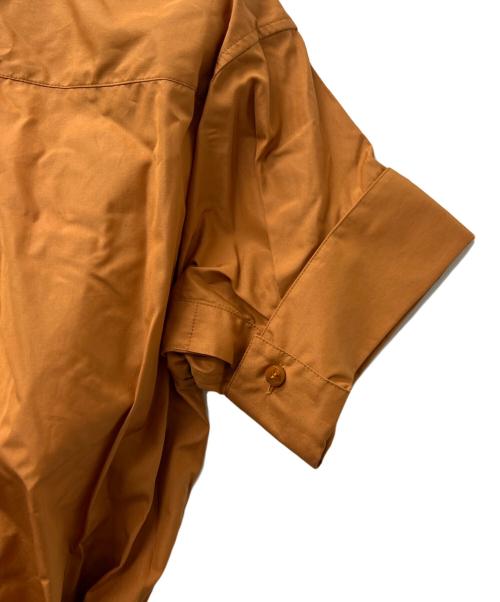 LORO PIANA（ロロピアーナ）LORO PIANA (ロロピアーナ) 半袖ワンピース オレンジ サイズ:３８の古着・服飾アイテム