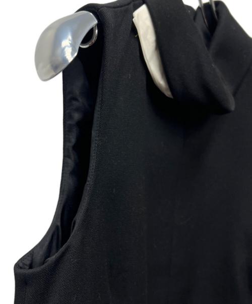 VALENTINO（ヴァレンティノ）VALENTINO (ヴァレンティノ) ノースリーブ・キャミソールワンピース ブラック サイズ:３８の古着・服飾アイテム