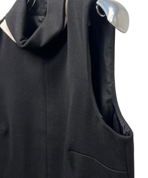 VALENTINO（ヴァレンティノ）VALENTINO (ヴァレンティノ) ノースリーブ・キャミソールワンピース ブラック サイズ:３８の古着・服飾アイテム