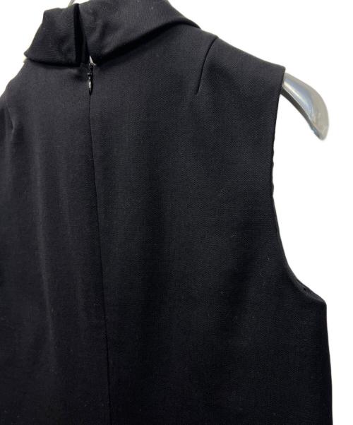 VALENTINO（ヴァレンティノ）VALENTINO (ヴァレンティノ) ノースリーブ・キャミソールワンピース ブラック サイズ:３８の古着・服飾アイテム