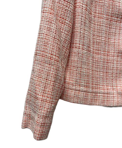 FENDI（フェンディ）FENDI (フェンディ) ツイードセットアップ オレンジ×ホワイト サイズ:３６の古着・服飾アイテム