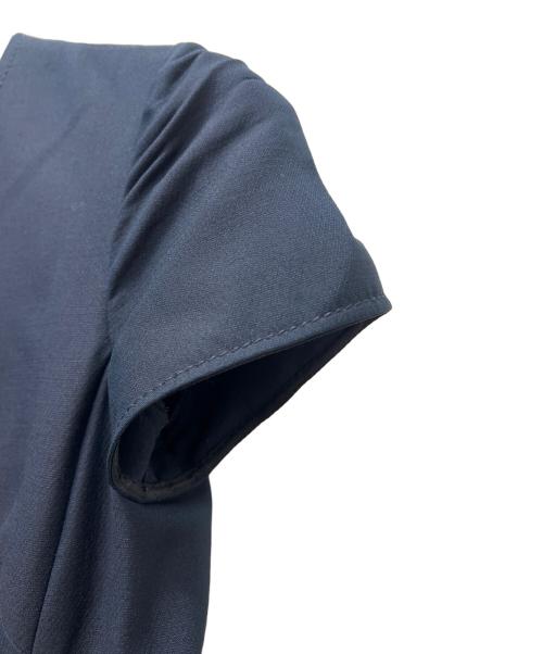 VALENTINO（ヴァレンティノ）VALENTINO (ヴァレンティノ) 半袖ワンピース ネイビー サイズ:３８の古着・服飾アイテム