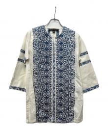 RALPH LAUREN（ラルフローレン）の古着「チュニック」｜ホワイト×ブルー