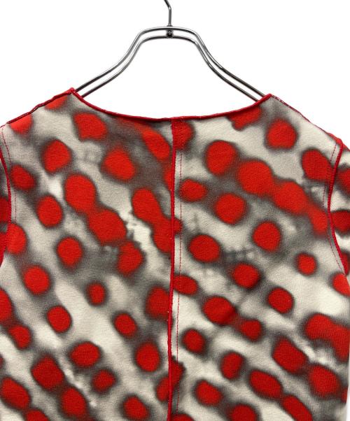 BALLY（バリー）BALLY (バリー) 半袖カットソー レッド×ホワイト サイズ:３２の古着・服飾アイテム