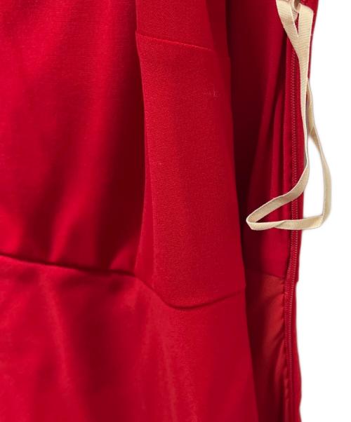 VALENTINO（ヴァレンティノ）VALENTINO (ヴァレンティノ) ノースリーブワンピース レッド サイズ:３８の古着・服飾アイテム
