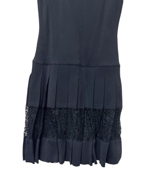 VALENTINO（ヴァレンティノ）VALENTINO (ヴァレンティノ) ニットワンピース ネイビー サイズ:Ｓの古着・服飾アイテム