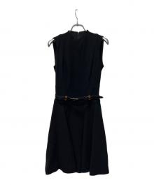 RALPH LAUREN（ラルフローレン）の古着「ノースリーブ・キャミソールワンピース」｜ブラック