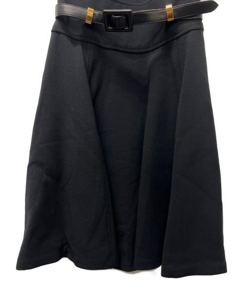 RALPH LAUREN（ラルフローレン）RALPH LAUREN (ラルフローレン) ノースリーブ・キャミソールワンピース ブラック サイズ:０の古着・服飾アイテム