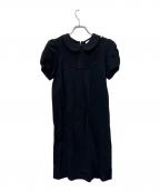 RED VALENTINOレッドヴァレンティノ）の古着「半袖ワンピース」｜ブラック