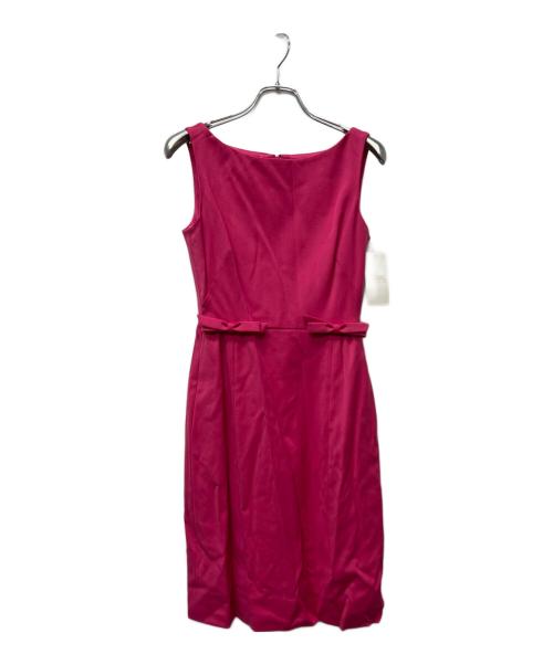 VALENTINO（ヴァレンティノ）VALENTINO (ヴァレンティノ) ノースリーブ・キャミソールワンピース ピンク サイズ:３８の古着・服飾アイテム