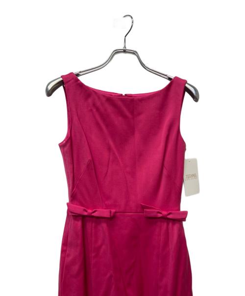 VALENTINO（ヴァレンティノ）VALENTINO (ヴァレンティノ) ノースリーブ・キャミソールワンピース ピンク サイズ:３８の古着・服飾アイテム