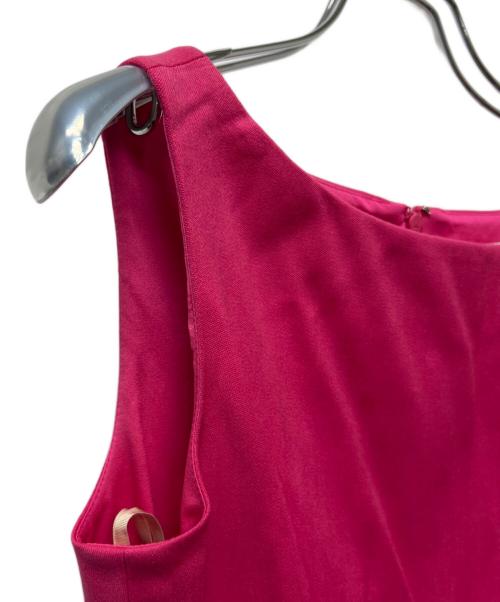 VALENTINO（ヴァレンティノ）VALENTINO (ヴァレンティノ) ノースリーブ・キャミソールワンピース ピンク サイズ:３８の古着・服飾アイテム