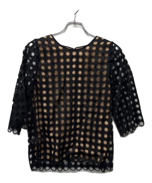 Chloe（クロエ）Chloe (クロエ) セットアップ ブラック×ベージュ サイズ:３６の古着・服飾アイテム